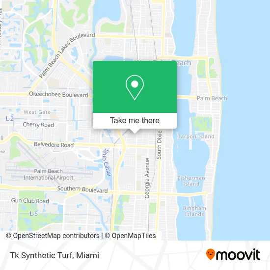 Tk Synthetic Turf map