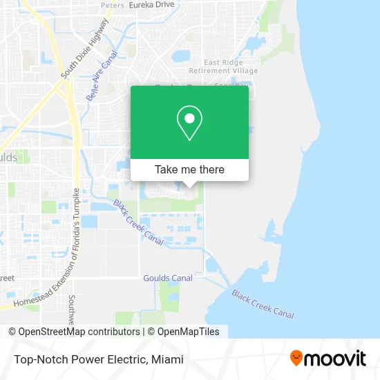 Top-Notch Power Electric map