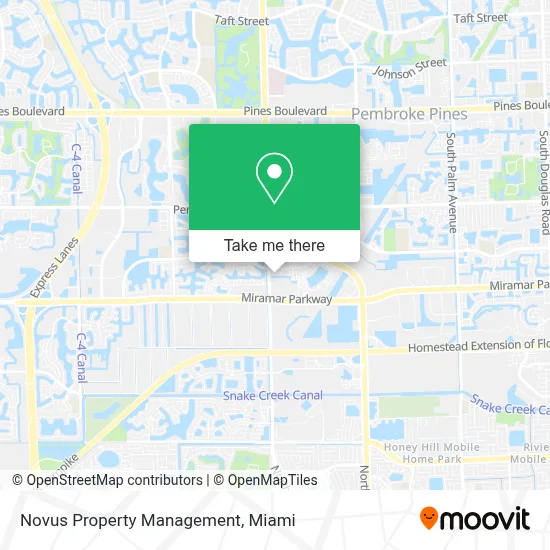 Novus Property Management map