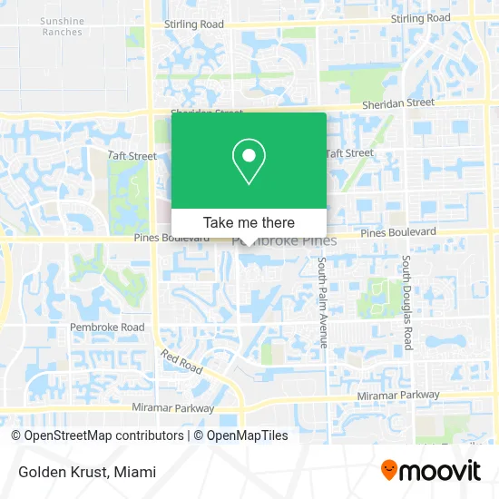 Golden Krust map