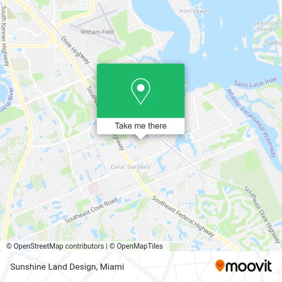 Sunshine Land Design map