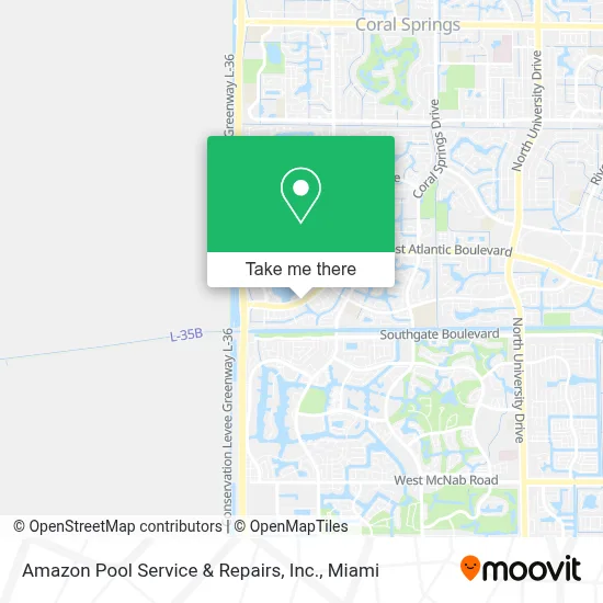 Amazon Pool Service & Repairs, Inc. map