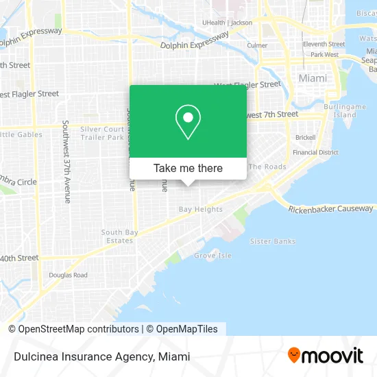Dulcinea Insurance Agency map