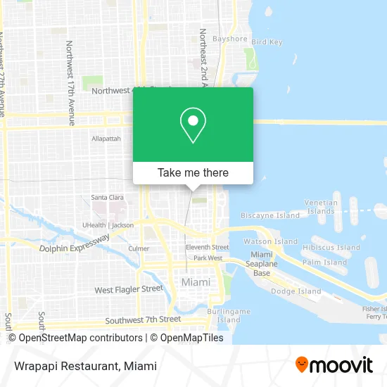 Wrapapi Restaurant map