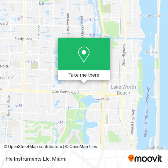 He Instruments Llc map