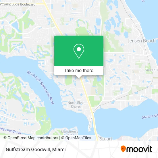 Gulfstream Goodwill map