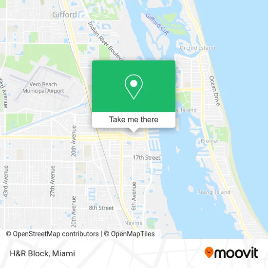 H&R Block map