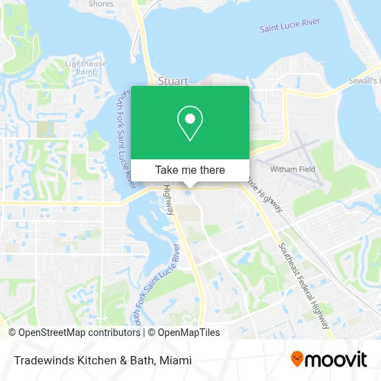 Tradewinds Kitchen & Bath map