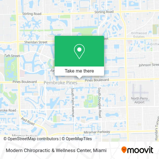 Modern Chiropractic & Wellness Center map
