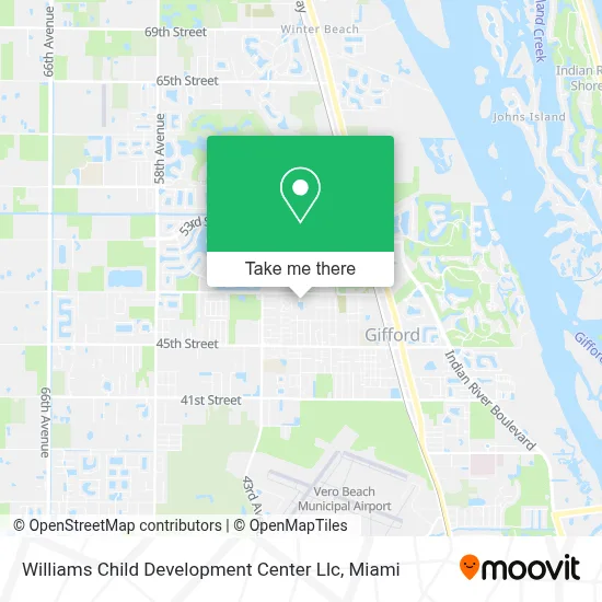 Williams Child Development Center Llc map