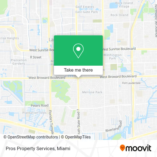 Pros Property Services map