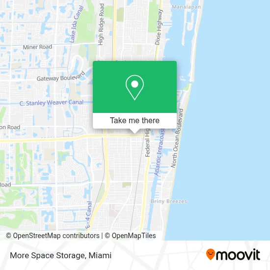 More Space Storage map