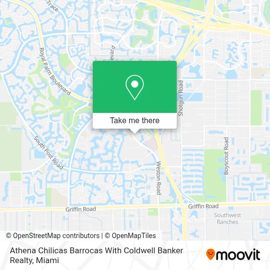 Athena Chilicas Barrocas With Coldwell Banker Realty map