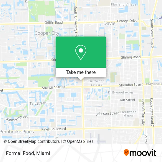 Formal Food map