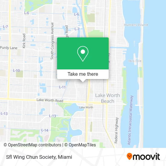 Sfl Wing Chun Society map