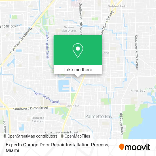 Experts Garage Door Repair Installation Process map