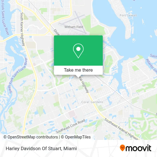 Harley Davidson Of Stuart map