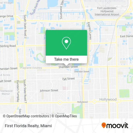 First Florida Realty map