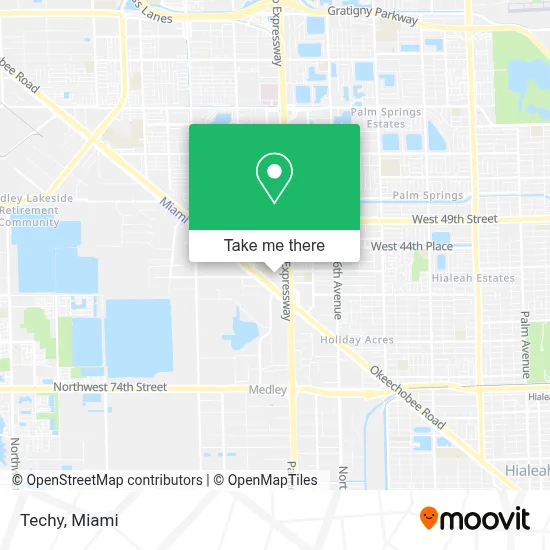 Techy map