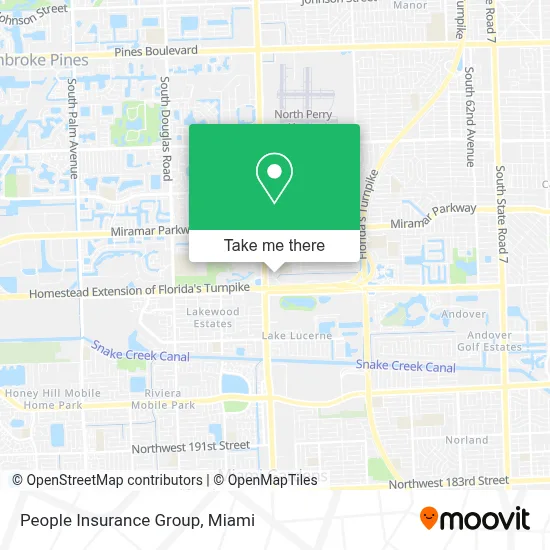 People Insurance Group map