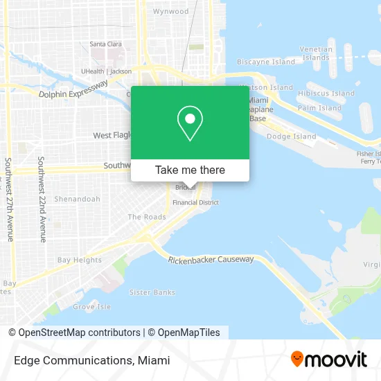 Edge Communications map