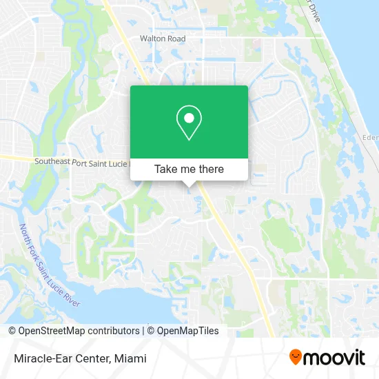 Miracle-Ear Center map