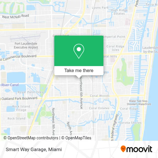 Smart Way Garage map