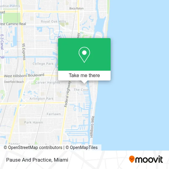 Pause And Practice map