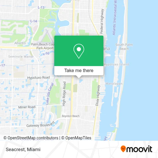 Seacrest map