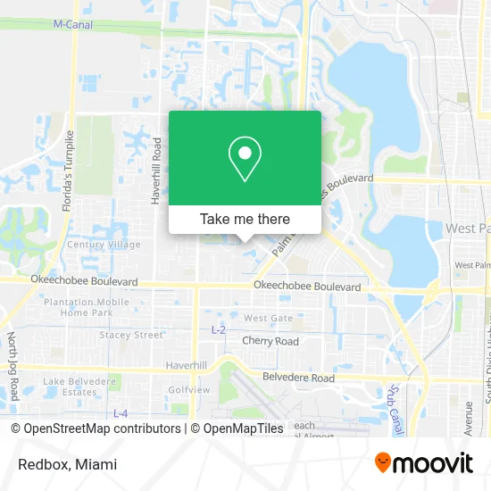 Redbox map