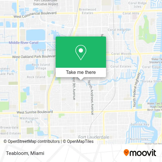Teabloom map