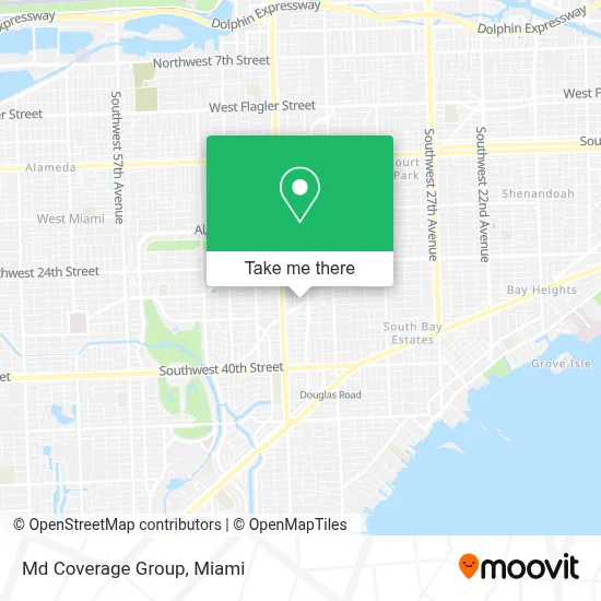 Md Coverage Group map