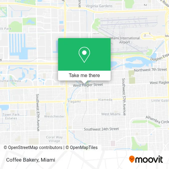Coffee Bakery map