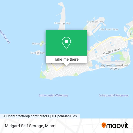 Midgard Self Storage map