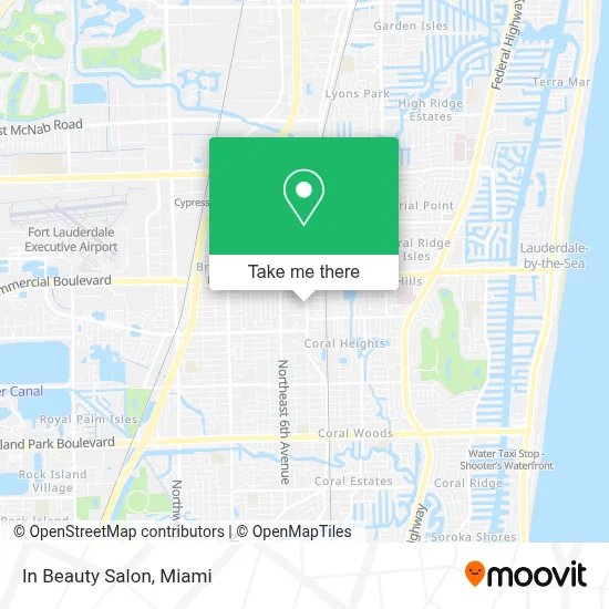 In Beauty Salon map