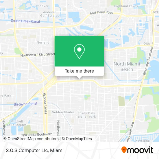 S.O.S Computer Llc map