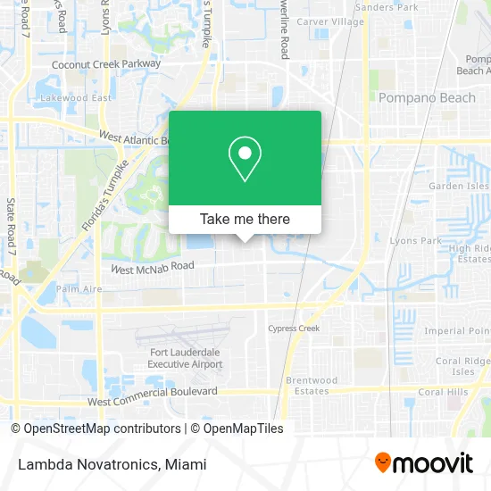 Lambda Novatronics map