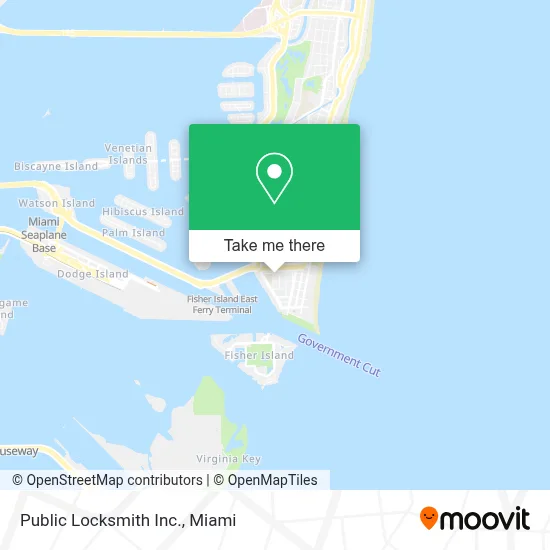 Public Locksmith Inc. map