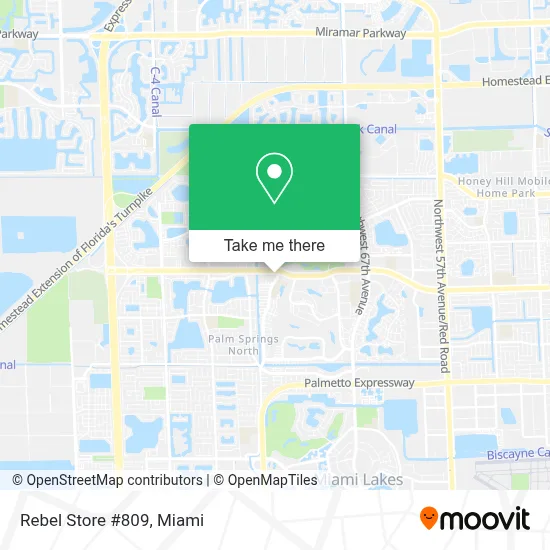 Rebel Store #809 map
