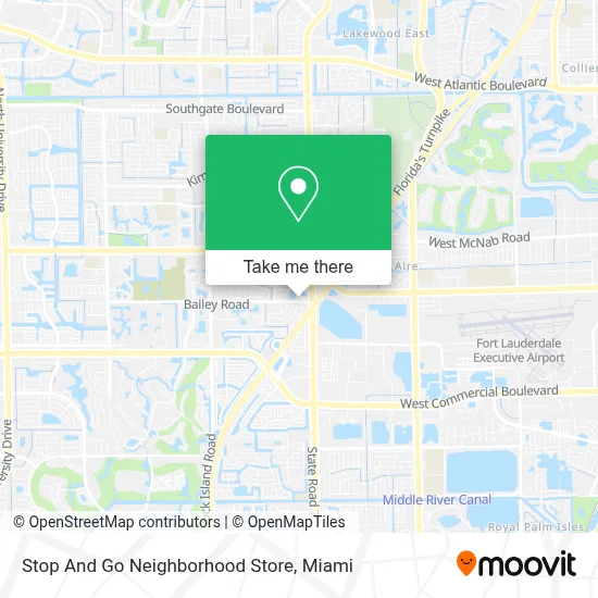 Stop And Go Neighborhood Store map