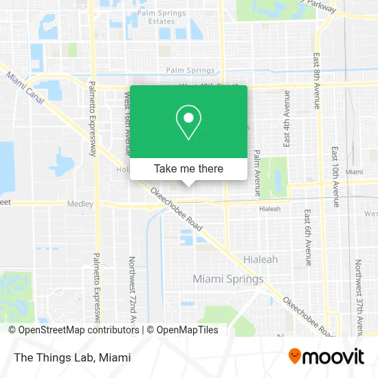 The Things Lab map
