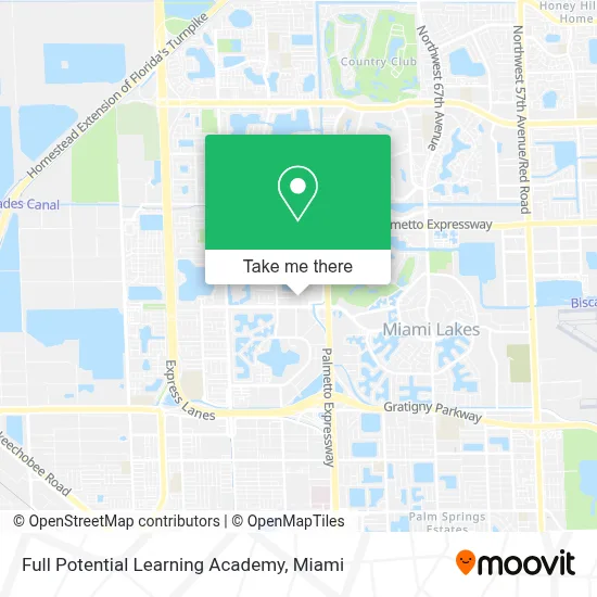 Full Potential Learning Academy map