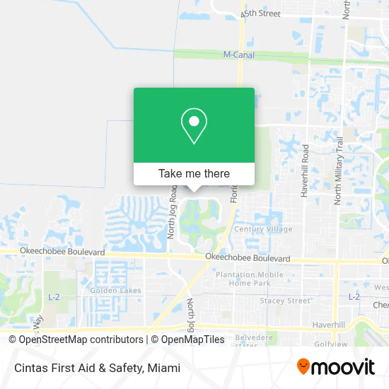 Cintas First Aid & Safety map