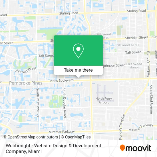 Webbmight - Website Design & Development Company map