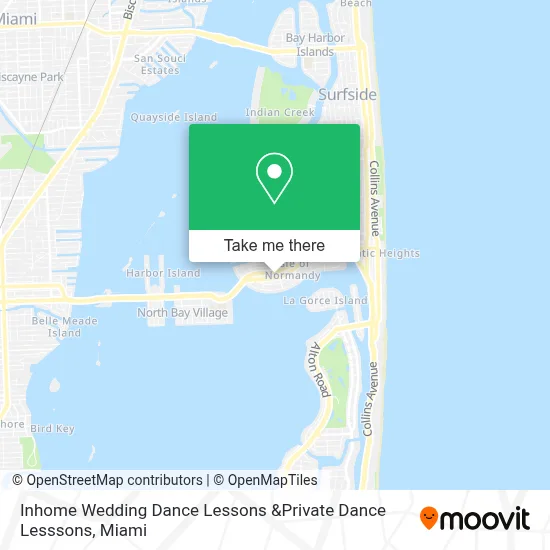 Inhome Wedding Dance Lessons &Private Dance Lesssons map