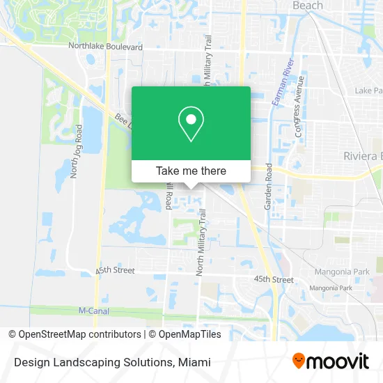 Design Landscaping Solutions map