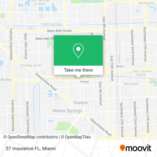 57 Insurance FL map