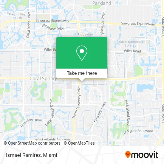 Ismael Ramirez map