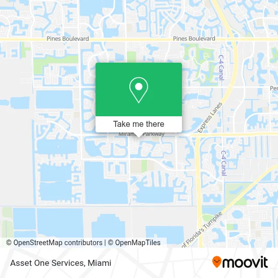 Asset One Services map