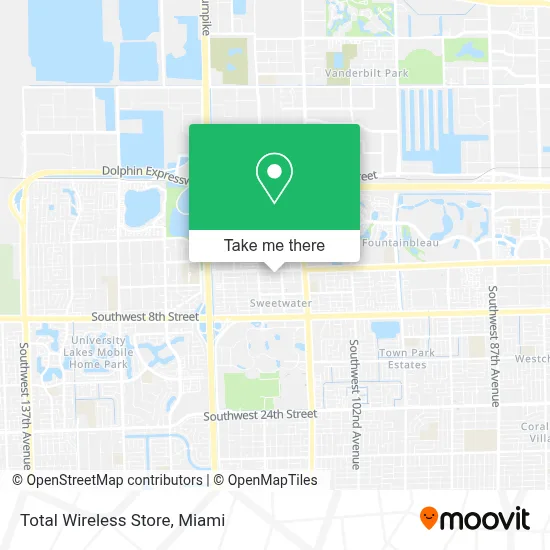 Total Wireless Store map
